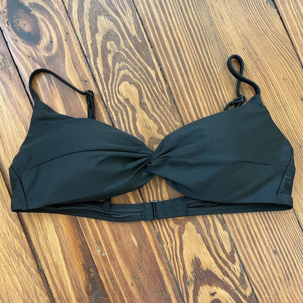 J. Crew Black Bikini Top